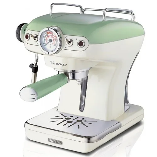 Рожковая кофеварка Ariete Vintage 1389 Зелёная, главный вид товара