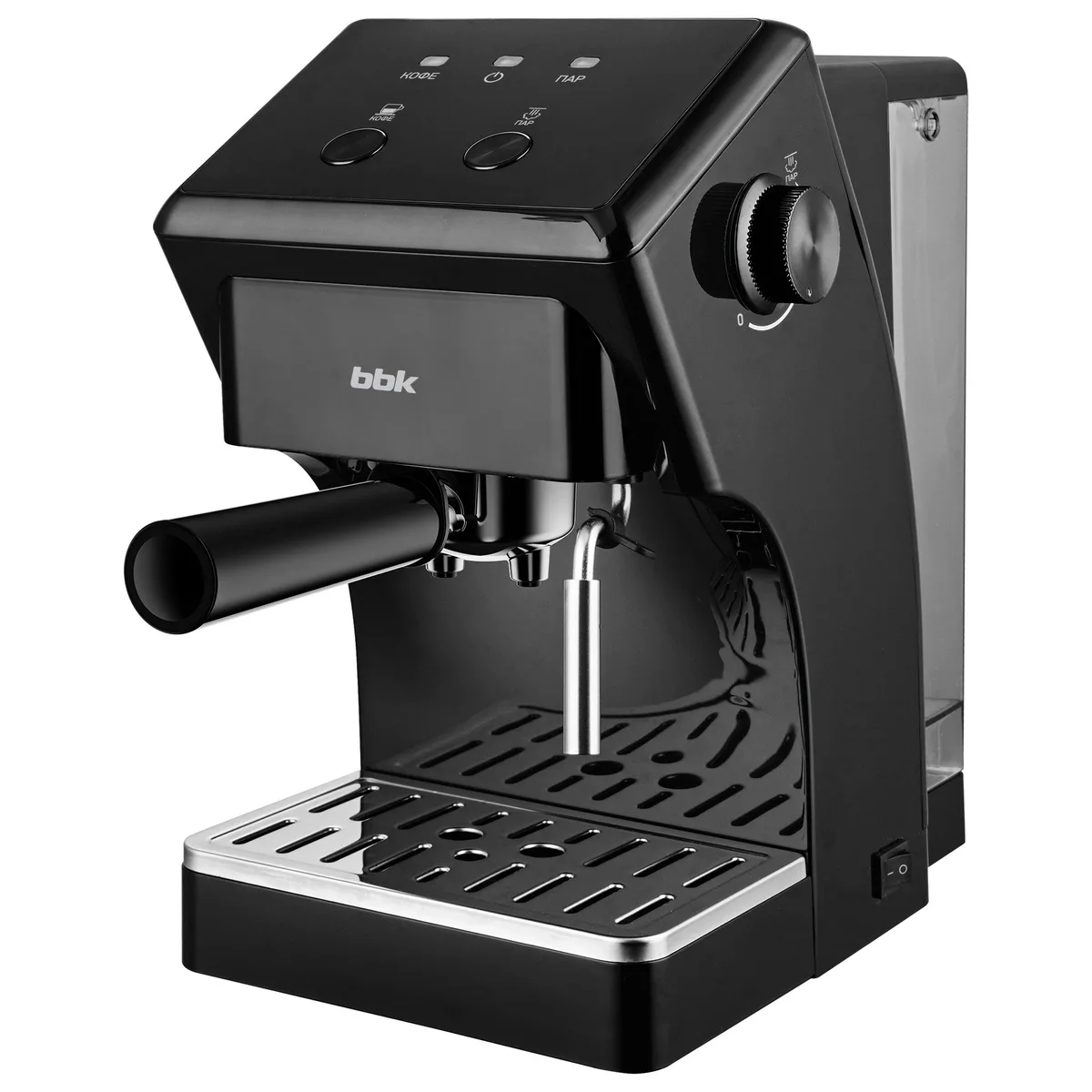 Рожковая кофеварка BBK BCM1502, главный вид товара