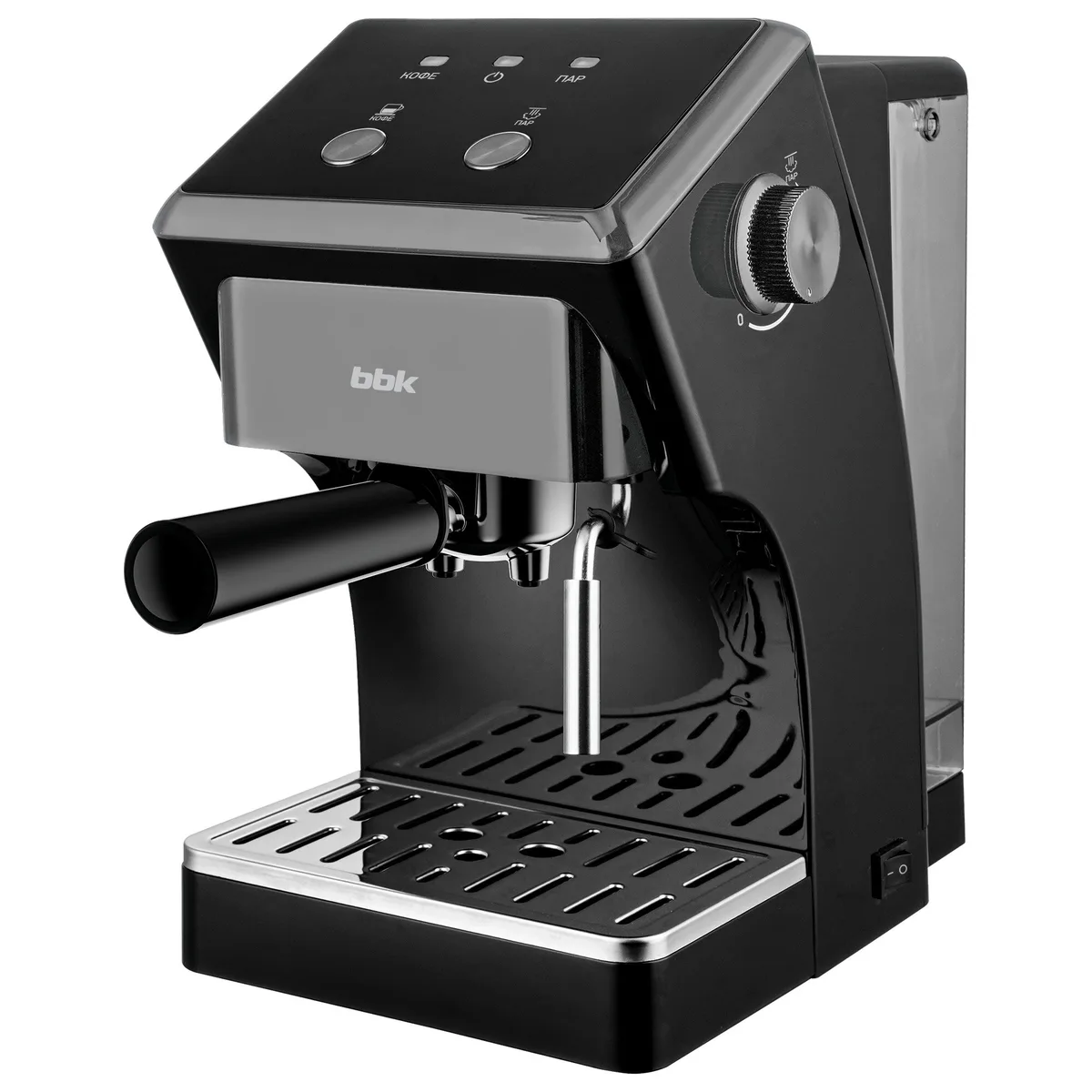 Рожковая кофеварка BBK BCM1503, главный вид товара