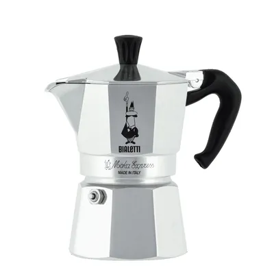 Bialetti Гейзерная кофеварка Bialetti Moka Express — артикул 0001162 0001162