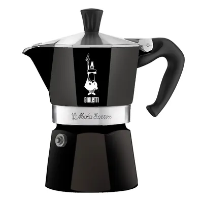 Bialetti Гейзерная кофеварка Bialetti Moka Express чёрная 0004952