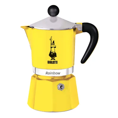Bialetti Гейзерная кофеварка Bialetti Rainbow жёлтая 0004982/NP