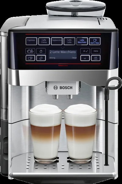 Автоматическая кофемашина Bosch TES60729RW, главный вид товара