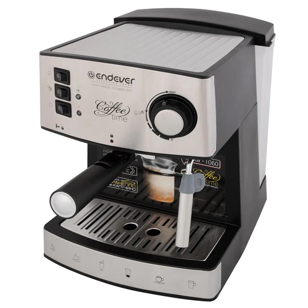 Рожковая кофеварка ENDEVER Costa-1060, главный вид товара
