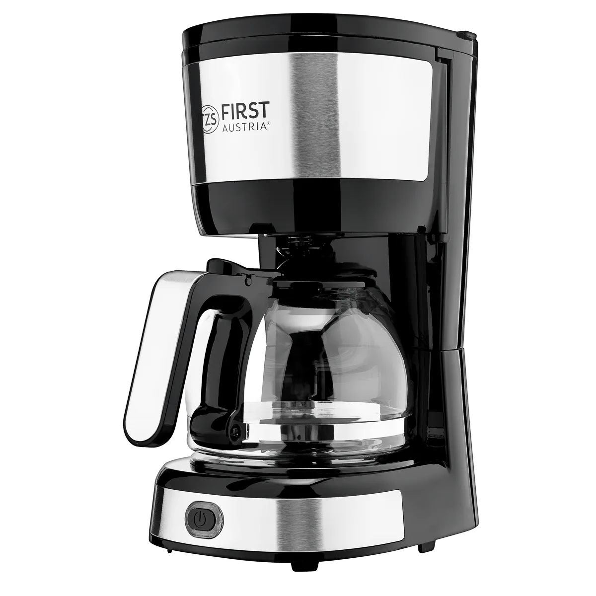 Кофеварка FIRST FA-5464-4 Black/Steel, артикул FA-5464-4, главный вид товара