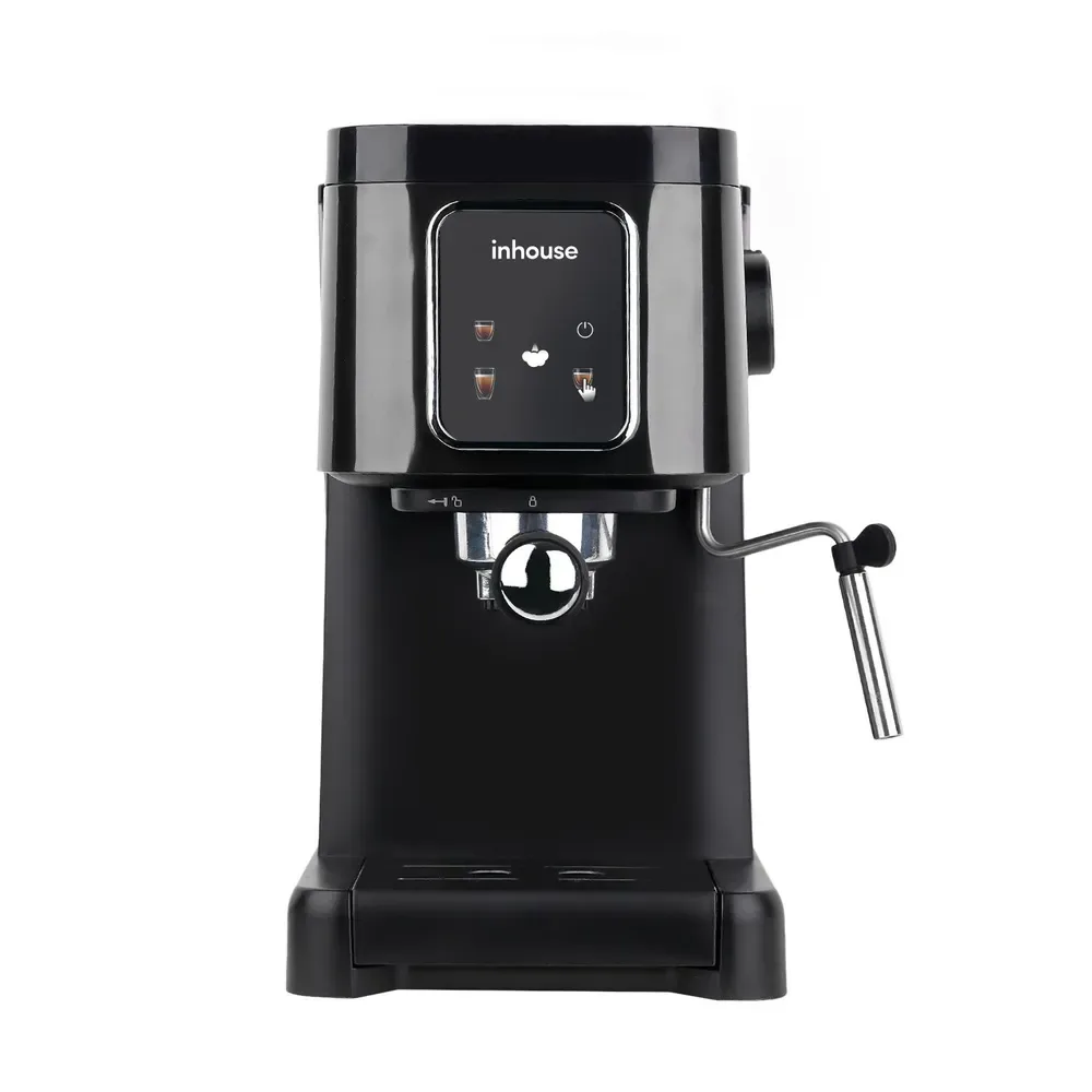 Рожковая кофеварка INHOUSE ICM2002BK, главный вид товара