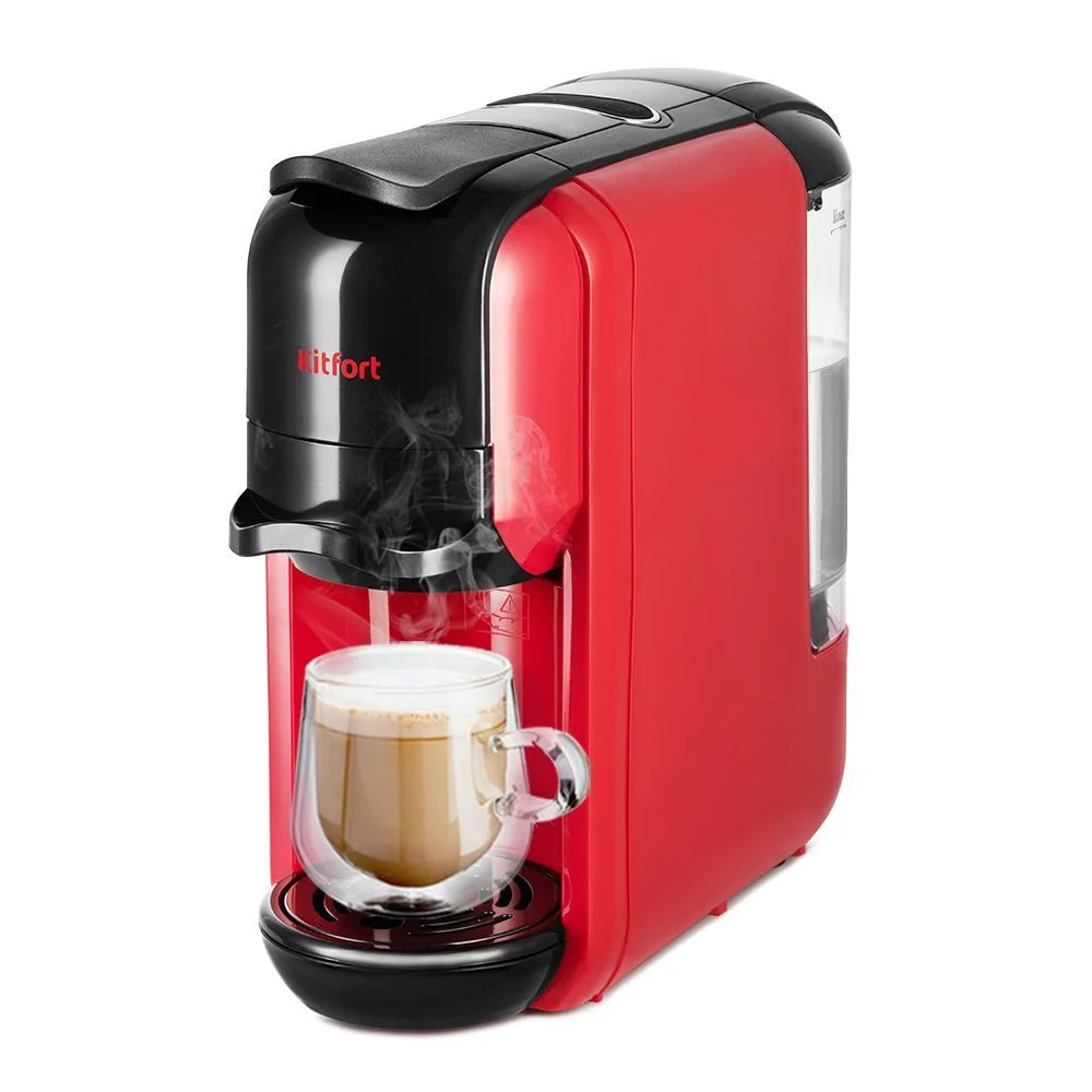 Кофеварка «3 в 1» Kitfort КТ-7403, артикул КТ-7403, главный вид товара