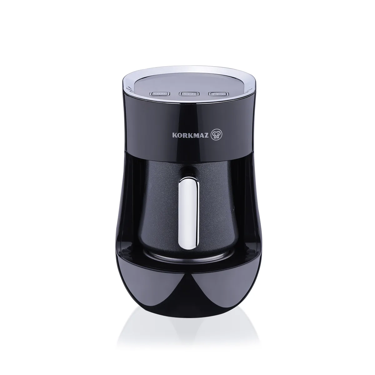 Электрическая кофеварка Otantik BLACK 3 чашки, артикул A865, главный вид товара