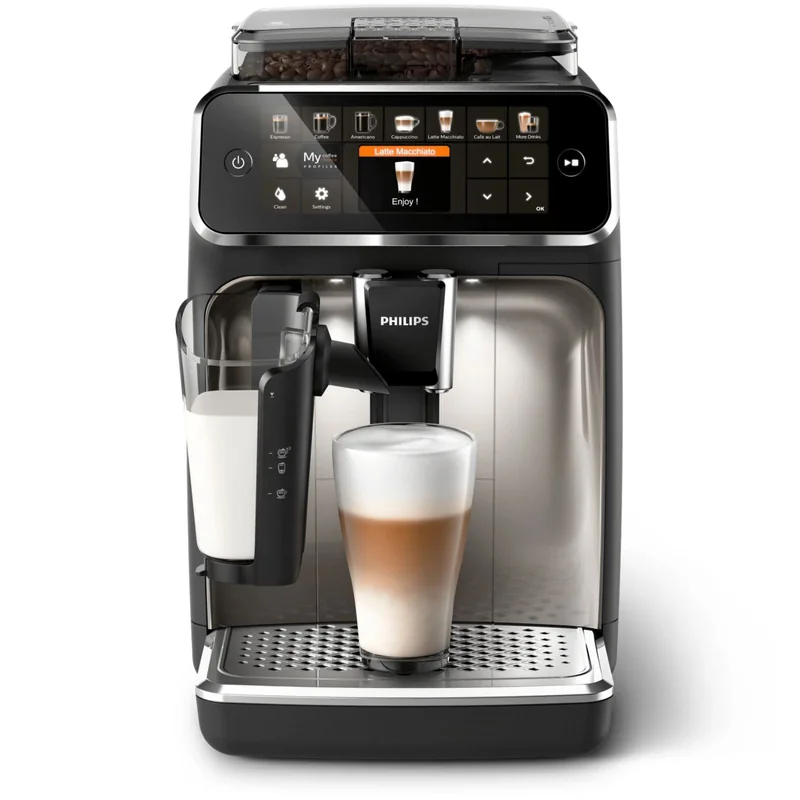 Philips 5400 LatteGo EP5447/90 — внешний вид кофемашины