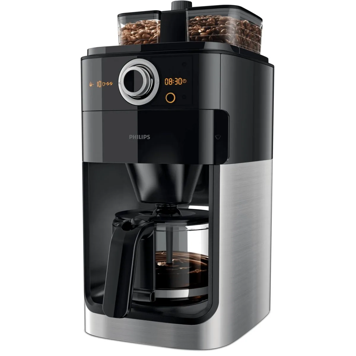 Система Grind & Brew Кофеварка, артикул HD7769/00, главный вид товара