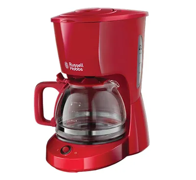 Russell Hobbs Russell Hobbs Кофеварка Textures+, цвет красный 22611-56