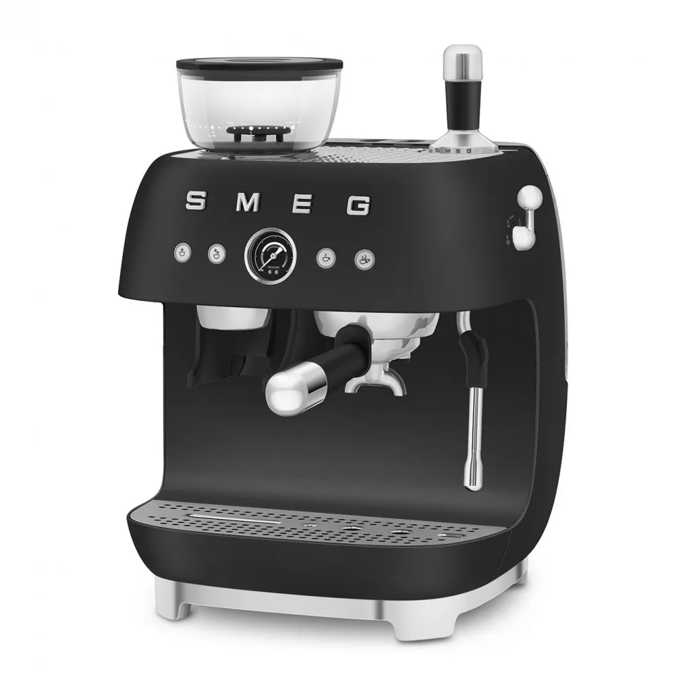 Рожковая кофеварка Smeg EGF03BLMEU, главный вид товара