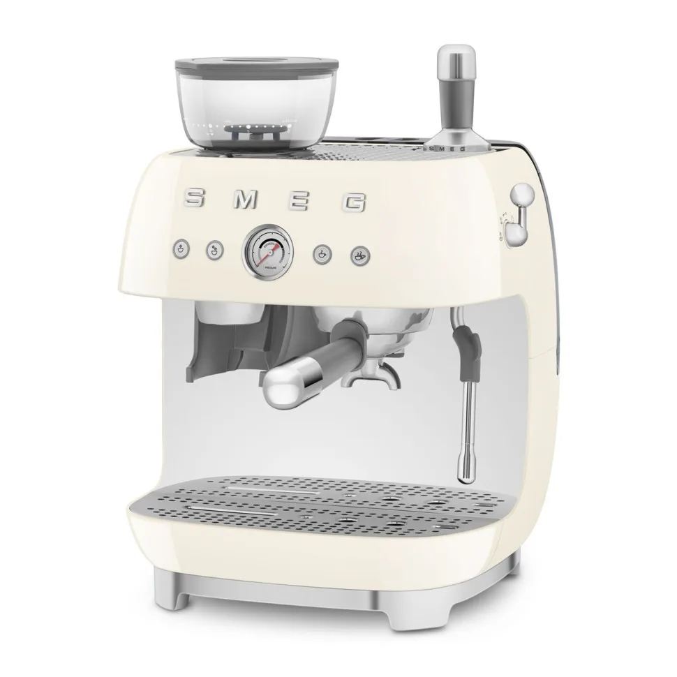 Рожковая кофеварка Smeg EGF03CREU, главный вид товара