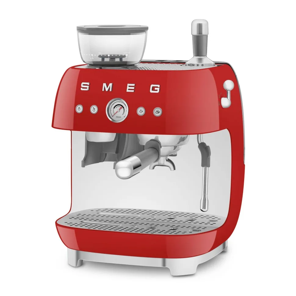 Рожковая кофеварка Smeg EGF03RDEU, главный вид товара