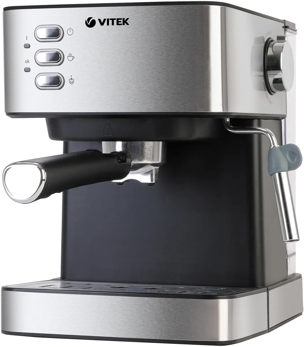 Рожковая кофеварка VITEK VT-1504, главный вид товара
