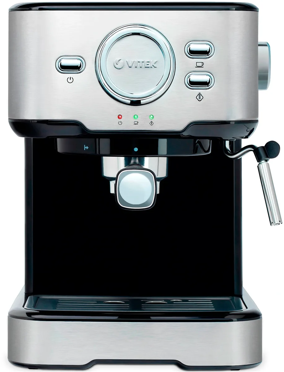 Рожковая кофеварка VITEK VT-1520, главный вид товара