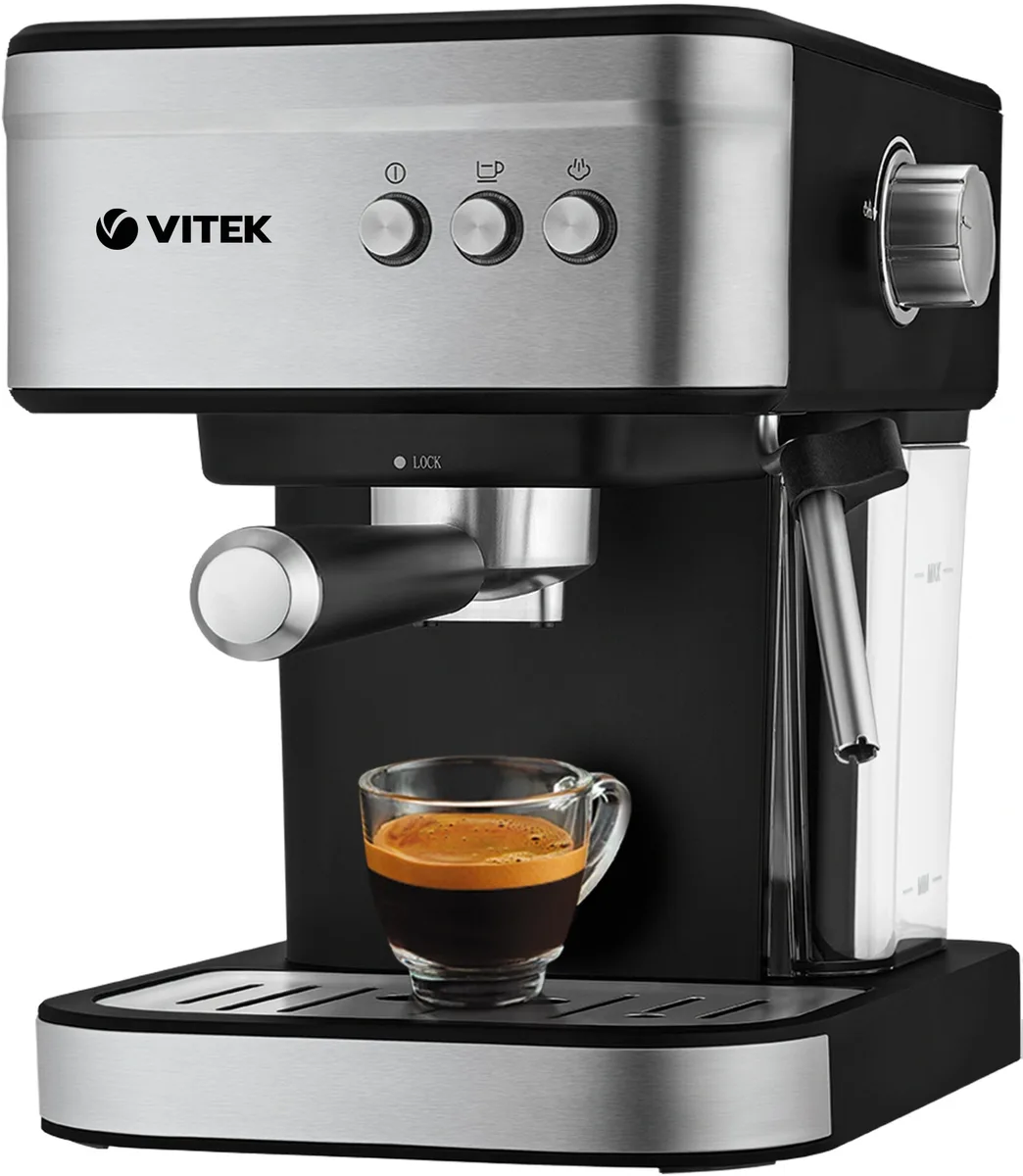 Рожковая кофеварка VITEK VT-8468, главный вид товара
